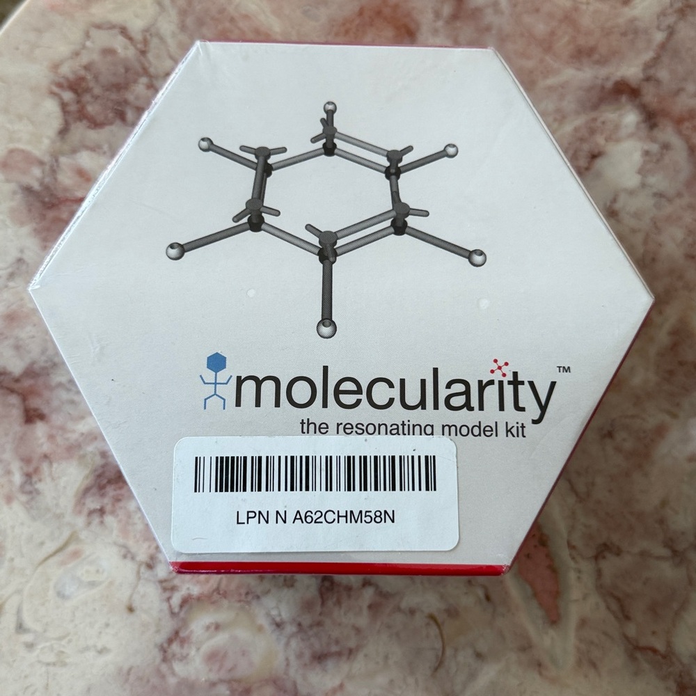 New In Box~Organic Chemistry Molecularity Resonating Small Resonating Model Kit